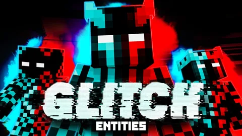 Glitch Entities by MineParty Studios on Minecraft Marketplace
